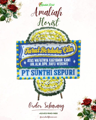 Papan Bunga Duka di Asam Kumbang
