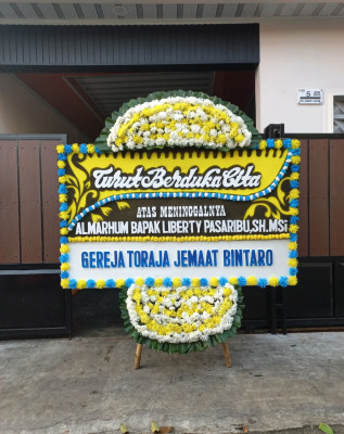 Papan Bunga Duka di Asam Kumbang