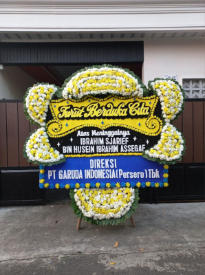 Papan Bunga Duka di Asam Kumbang