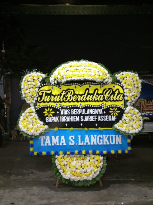 Papan Bunga Duka di Asam Kumbang