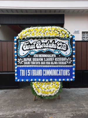 Papan Bunga Duka di Asam Kumbang